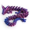 3D Printed Dragon Rotatable Articulated Dragon Crafts Statue Creative Kid Interaction Toys Dragon Ornaments Sculpture