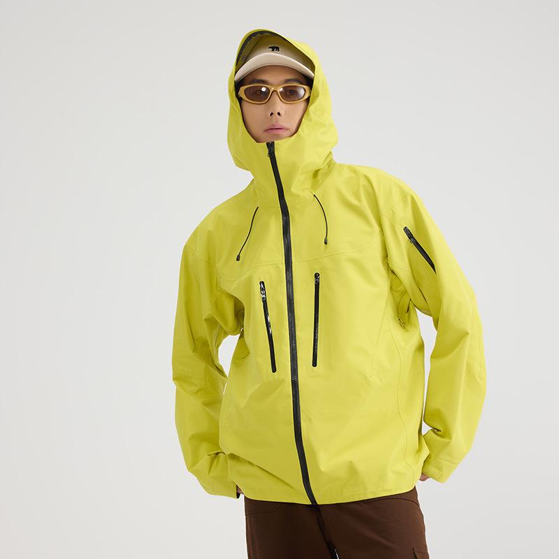 7th Gen Waterproof Windproof Breathable Unisex Mountaineering Jacket with Taped Seams for Outdoor Tibet Travel.
