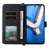 For Vivo Y29 4G/T4x 5G Wallet Case with Shoulder/Wrist Strap Leather Phone Cover Stand
