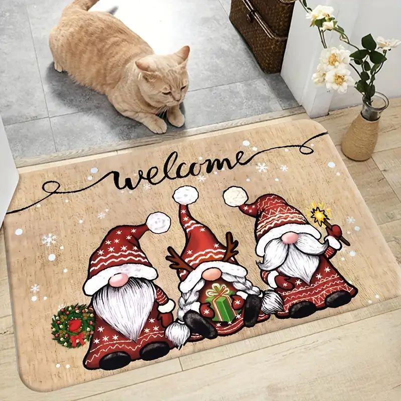 Printed Floor Mats, Home Entrance Decorative Mats, Bathroom and Toilet Non-slip Mats