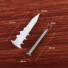 Wall Plug Home Pierced With Screw Sleeve Drywall Anchor Expand Nail Bolt Set Expansion Screws