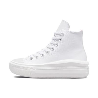 Chuck Taylor All Star Move Scarpe High top in Tela Donna Neve 571622C