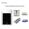 Sistema de Controle de Acesso RFID para Exterior Zhendi X301 Plugue CN (adaptador incluso)