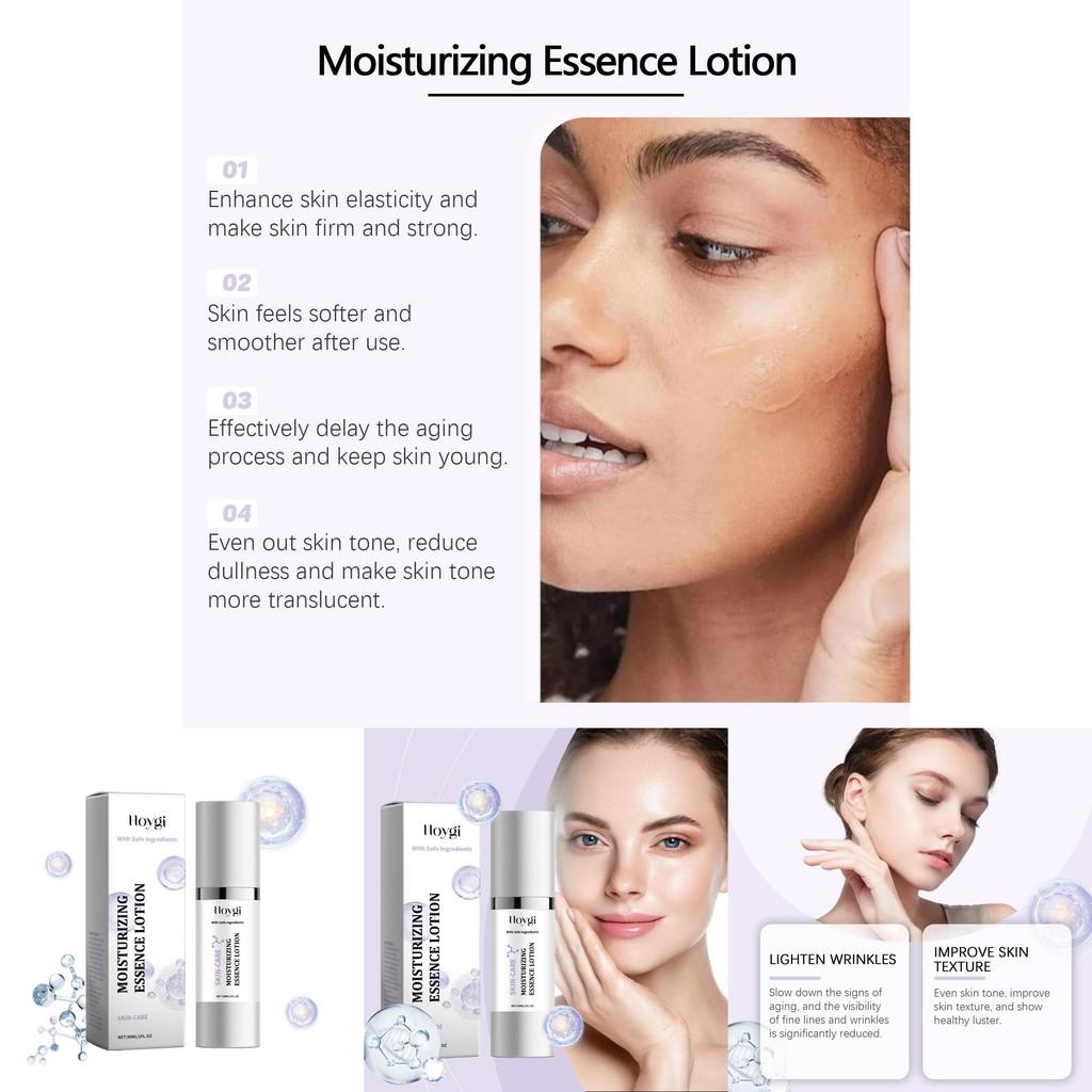 Hoygi Moisturizing Essence Lotion Hydrating Skin Improved Texture Reduces Fine Lines