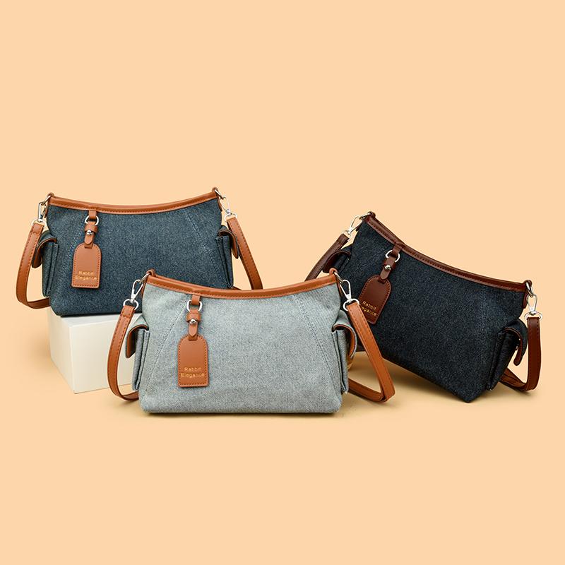 Womens Crossbody Bag Casual Shoulder Handbag Multi Pocket Purse for Travel