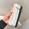 For Vivo V23 V25 V27 V29 V30 Y27S Y28 Y33S Y36 Infinix Hot30I Hot40 Tecno Spark20 Cartoon Black Cat Silver Edge Soft Liquid Silicone Protective Casing