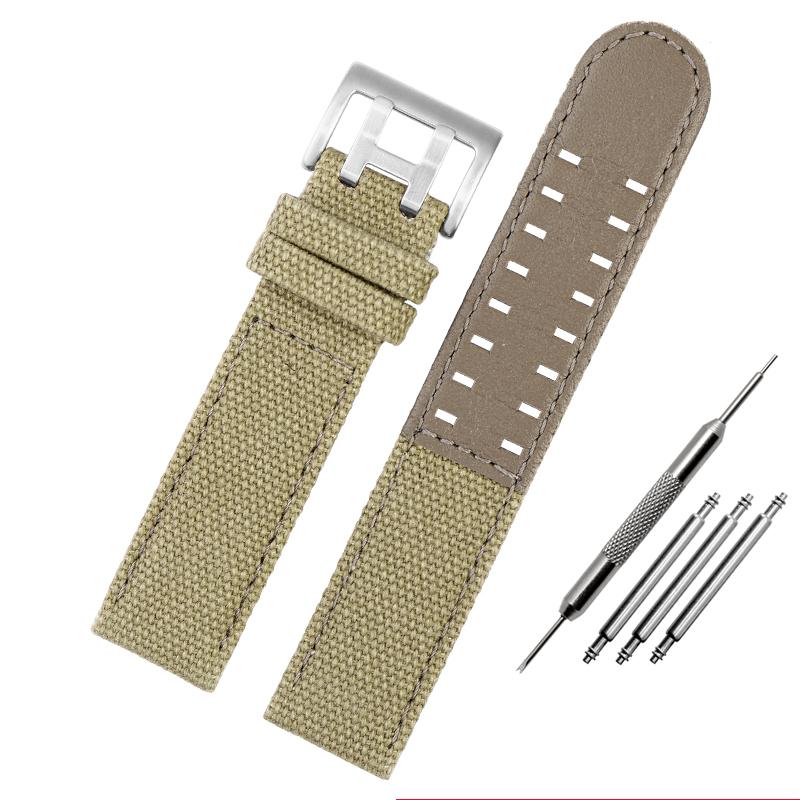 Per Orologio Hamilton Khaki Field h760250/h77616533/h70605963 H68201993 Cinturino Orologio Pelle Vera Nylon Uomo Cinturino Orologio 20mm 22mm