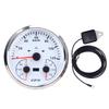3 In 1 GPS Speedometer 0 To 120KM H 110mm Odometer 8 To 16V Voltage Gauge E 1 4 1 2 3 4 F Fuel Level Meter with Turn