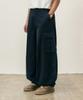 COSTUME O’CLOCK Cotton Washed Balloon Cargo Pants Light Beige Coospt244Lbeige
