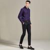 [Color Woven Plaid&wool Containing] Spring and Autumn Long Sleeved Shirt for Men, Comfortable, Breathable, Easy To Maintain, Business Casual Shirt