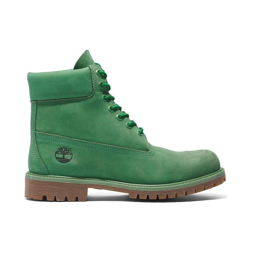 Timberland Comfortable Lace-Up Mid-Calf Martin Boots Men Boots Green A5VMHW