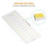 Ultra-Thin Panel Grow Lights with Timer Full Spectrum Grow Lights Dimmable Plant Growing Lamp for Indoor Plants