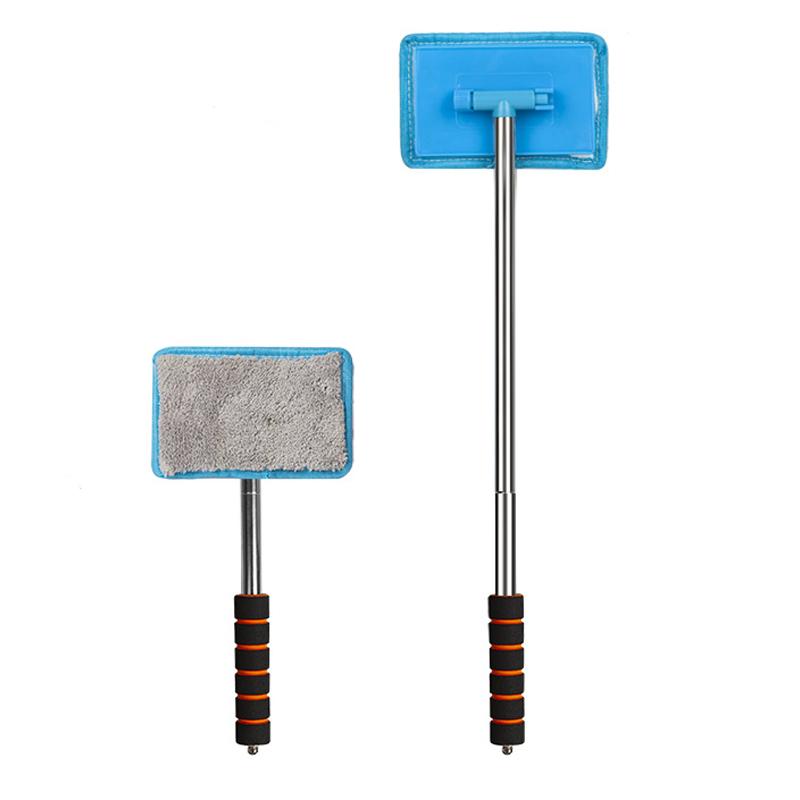 SEAMETAL 1pc Car Windshield Cleaning Brush with Long Handle Wiping Tool for Cleaning and Protecting Windshield