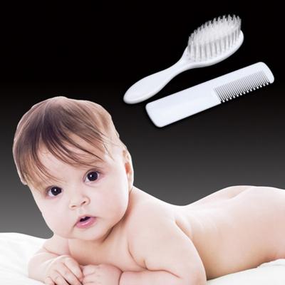 2 pezzi/set spazzola per capelli per bambini pettine massaggiatore strumento per la rimozione dei licheni fetali