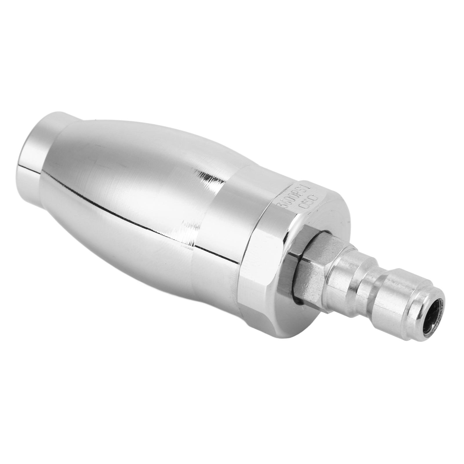 

High Pressure Washer Nozzle Sprayer Nozzle 360 degrees Rotating 1 4 Quick Connect 2800 RPM for Home Car Advertising