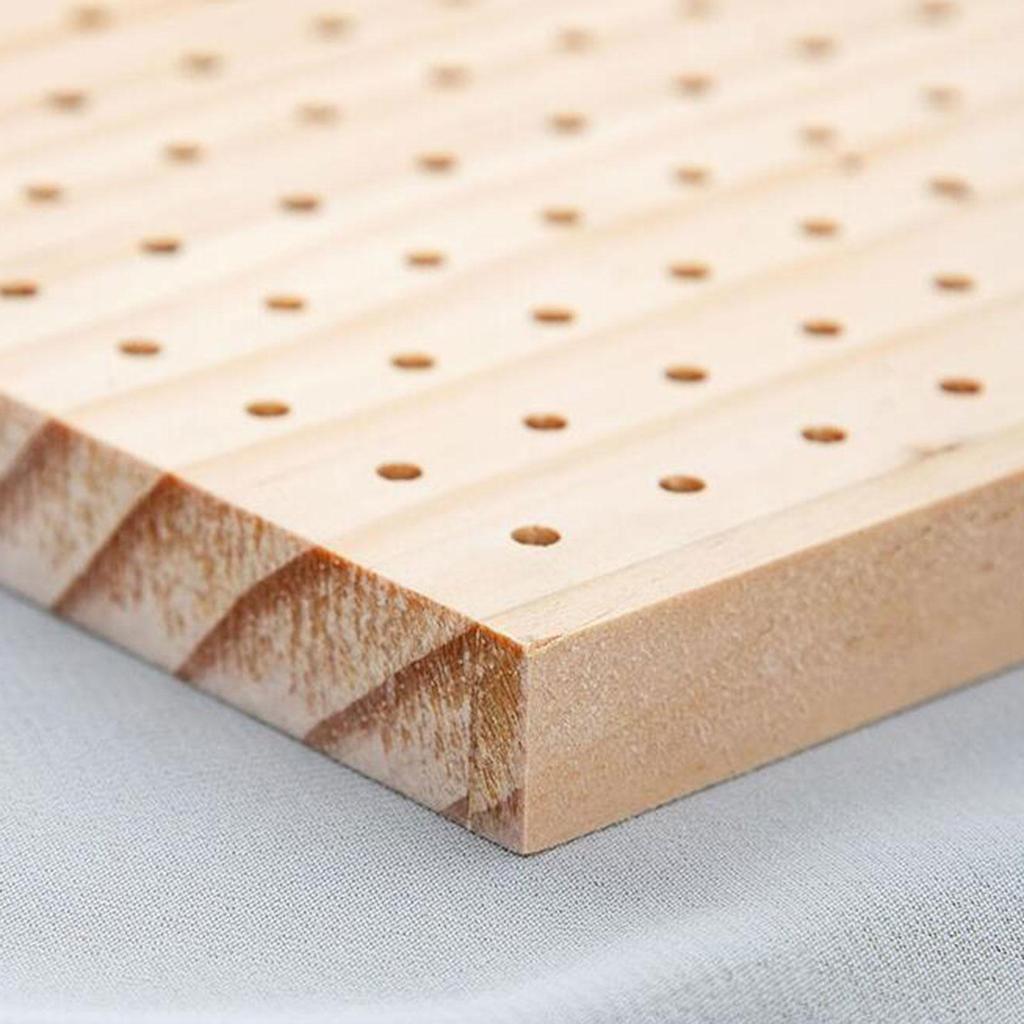 Blocking Board, Wooden Craft Crochet Knitting Board. Practical Tool for
