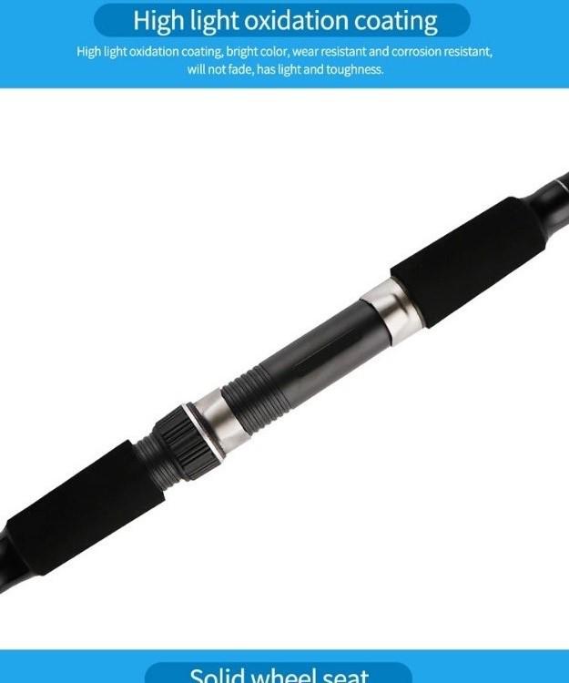 Long-Distance Casting Carp Rod: 3.3m, 3.6m, 3.9m for Sea, Lake, and Reservoir Fishing