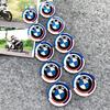 2Pcs 25mm 40mm 55mm 60mm Car Wheel Hub Cap Center Sticker DIY Emblem Badge Decorate Decal For BMW M Power I3 F15 F16 G20 E34 E36