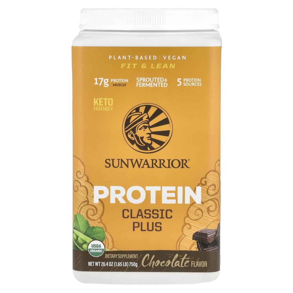 Protein Classic Plus, Plant Based, Chocolate, 750G (1.65Lb)