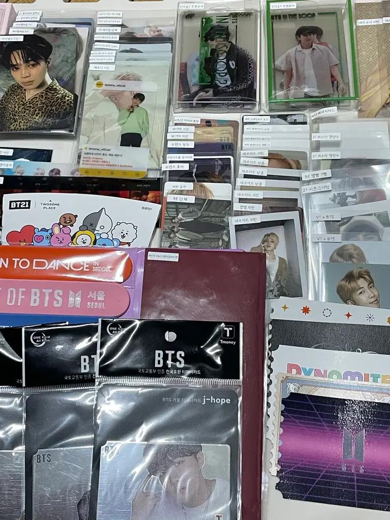 BTS (Bangtan Boys) Official Merchandise Photocards - Bulk Sale Used