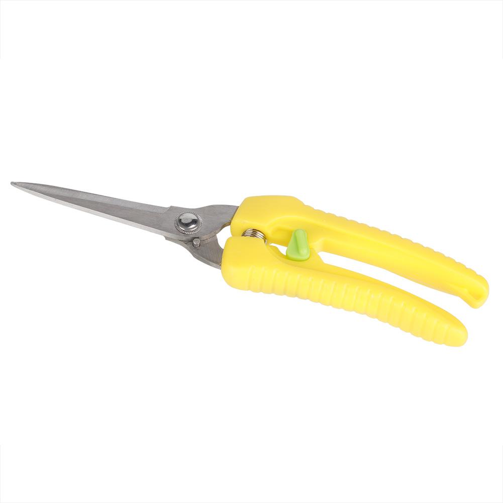205mm Plant Pruning Scissors Garden Bonsai Flower Fruit Trimming Cutter Shears