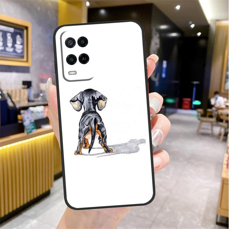 Dachshund Teckel Dackel Dog Case For Oppo A96 A76 A16 A17 A18 A60 A80 A40 A38 A58 A78 A98 A94 A74 A54 A15 A57 A77 A5 Pro