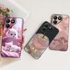 Casing For Tecno Pova 7 4G 5G LJ6 LJ7 Phone Case Pova 7 Pro Pova7 Ultra Cases Cute Cartoon Animals Dragon Lion Soft Black Cover