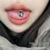 Sweet Star Titanium Tongue Ring Stud - Cool Piercing Jewelry for Girls
