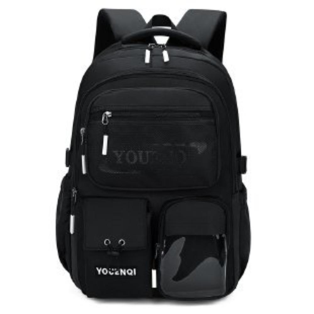 New schoolbag lightweight large capacity female junior high school students fashion trend backpack computer bag boys