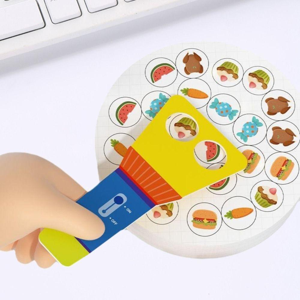 Paper Reaction Competition Card Games Early Education Educational Board Games Reaction Training