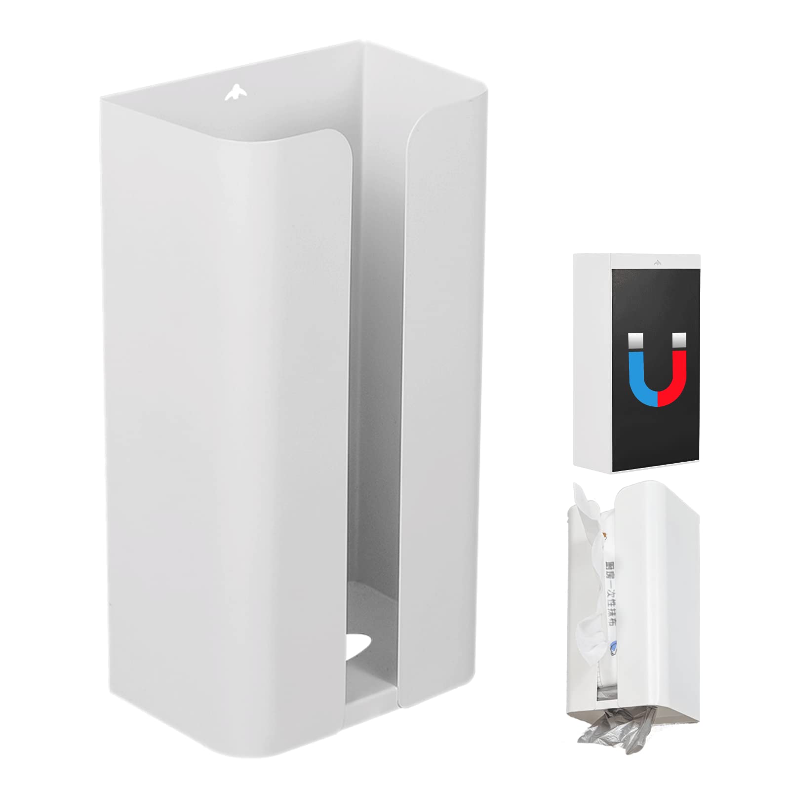 

Ткань Магнитная Ткань Магнитная Бумага Настенная Ткань Раковина FUNDE-ROD Чехол, Коробка, Держатель, Стильный, Настенный, Отрыв одной рукой, Хранение, Кухня, Ванная комната, Ванна, белый