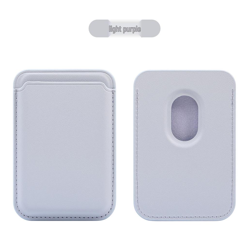 MagSafe Compatible Magnetic Leather Card Holder for iPhone 17/17 Pro
