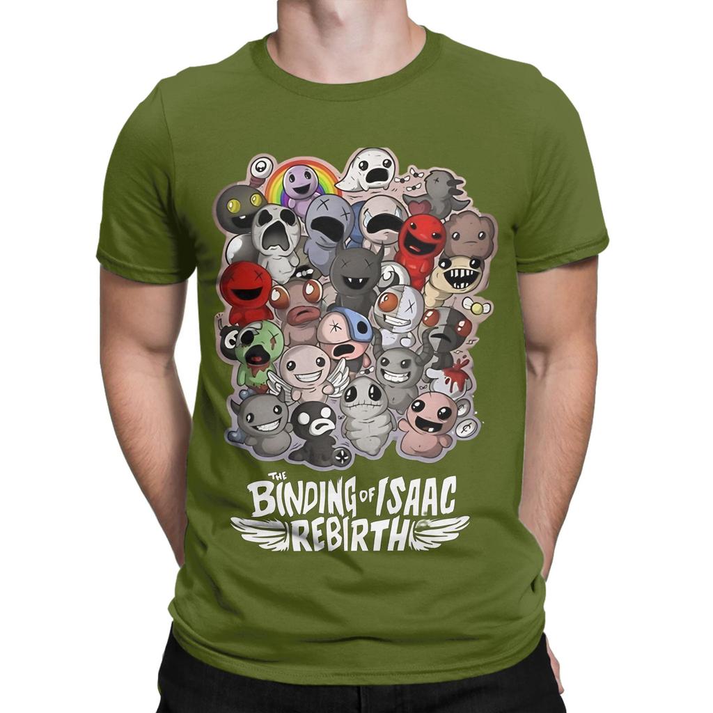 The Binding Of Isaac White Novelty 100 Cotton Tshirt The Binding Of Isaac Rebirth Tees Tops For Unisex
