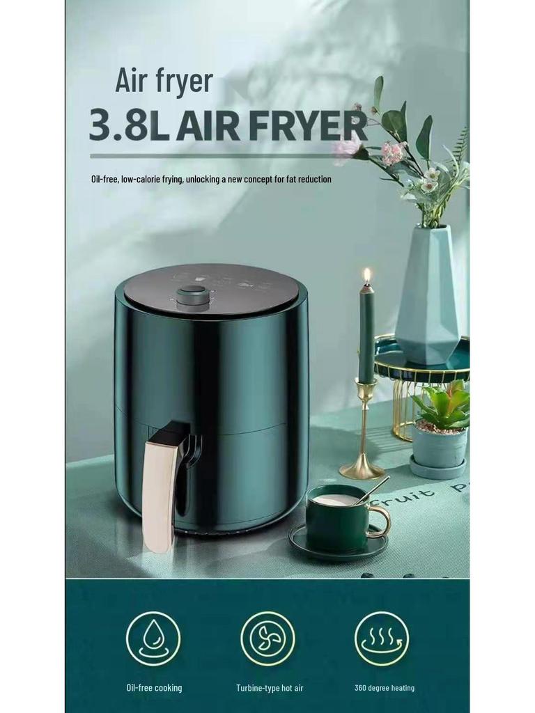 Douyin Comel/Camel 4L Multifunctional Mechanical Air Fryer for Household Use