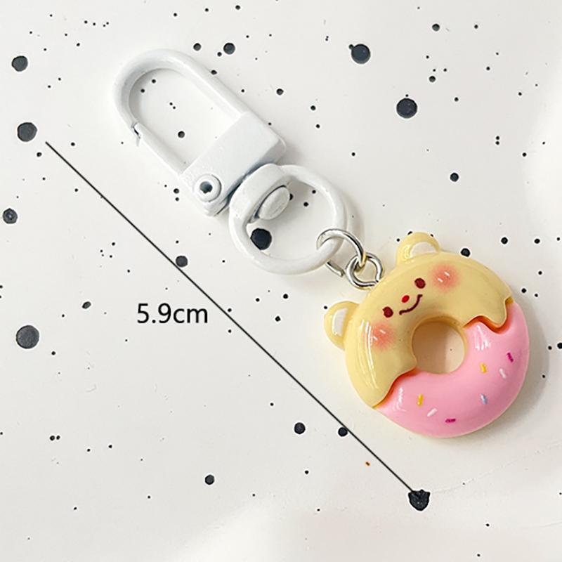 

Милый кавайный универсальный брелок в виде медведя-масла, мультяшный креативный кулон, брелок для рюкзака, украшения, аксессуары, подарки