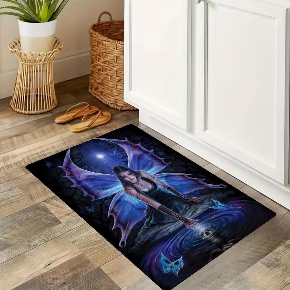 Gothic Style Nonslip Kitchen Mat Floor Carpet Rug For Indoors Outdoors Home Decor Room Supplies Spring Decor