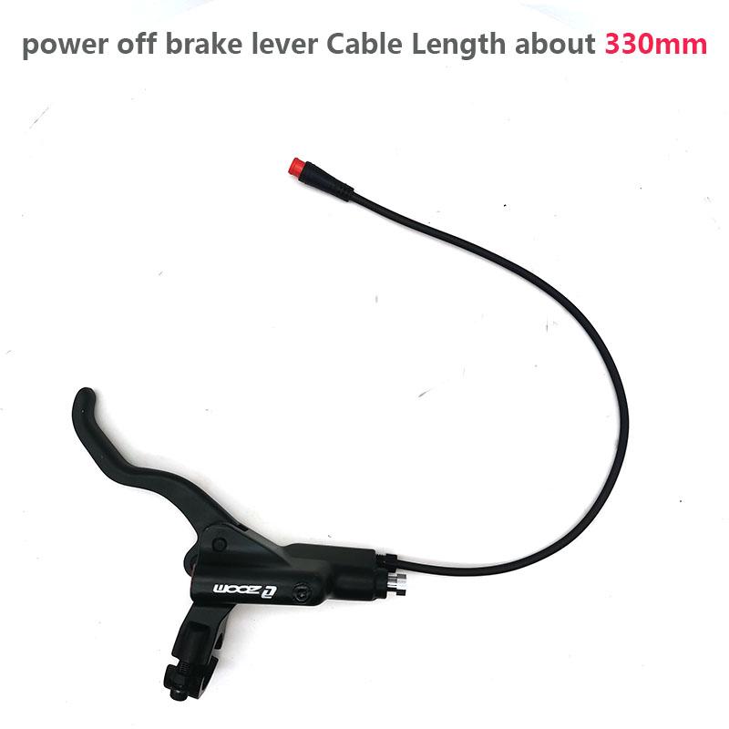 Zoom H875E MTB Hycline Ebike Hydraulischer Scheibenbremssattel 2-Kolben Power-Off Elektrofahrrad 160mm/180mm Rotoren Montageadapter