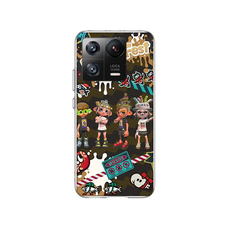 Game S-Splatoons Phone Case For Xiaomi Poco F7 Ultra X7 X6 M8 M7 M6 M4 M3 Pro X4 Mi 15 15T 14 14T 12T 12S 10T Pro 12 11 Lite Cov