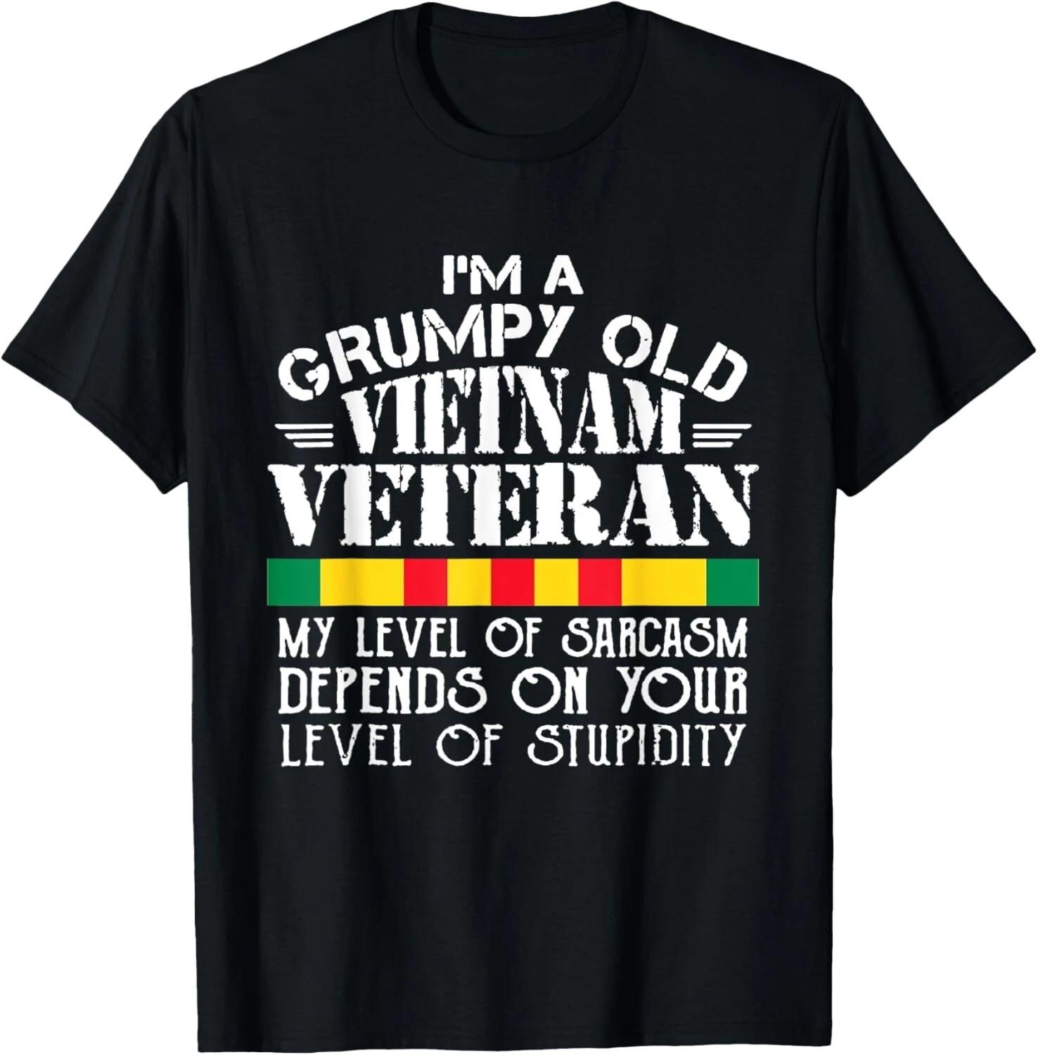 

Never Underestimate An Old Man Who Is Also Vietnam Veteran Gift Unisex T-Shirt 3XL