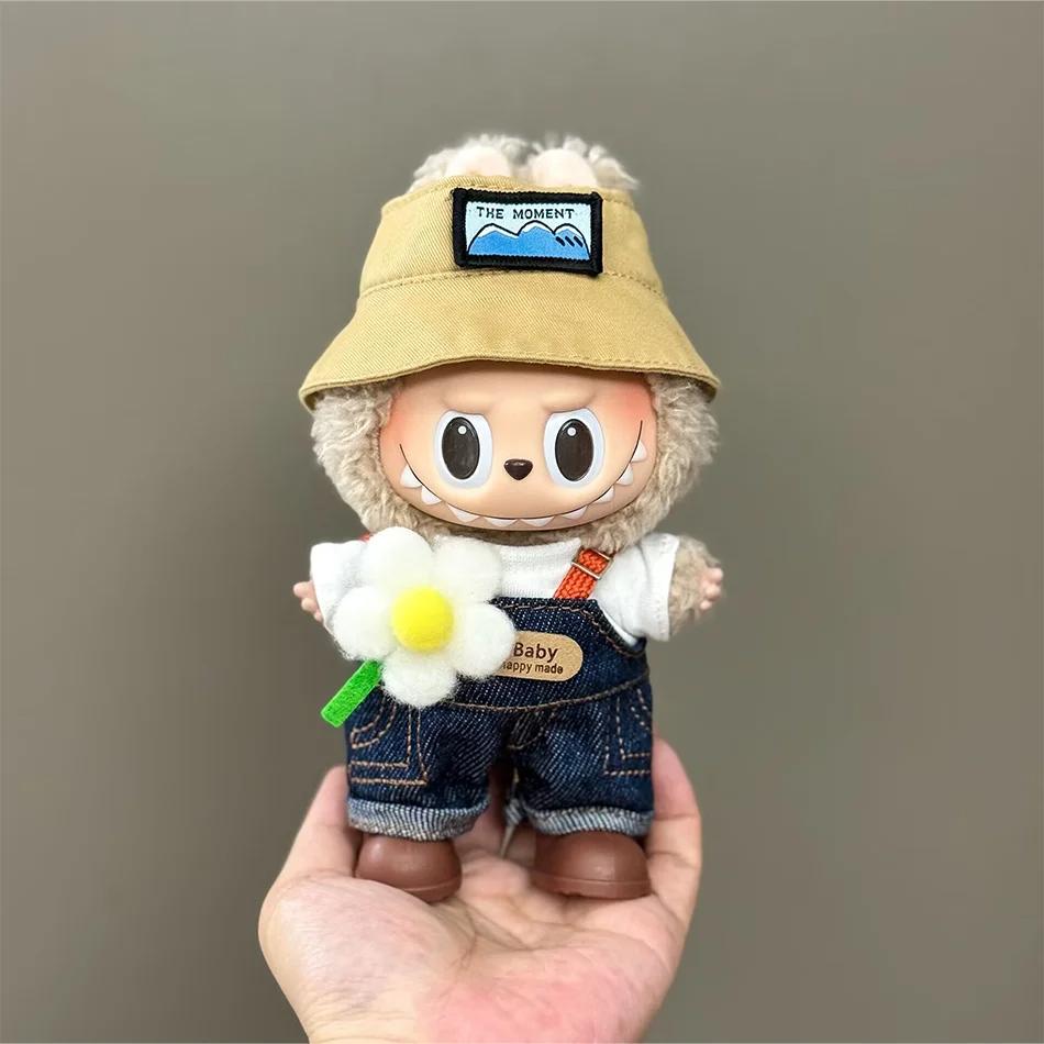 17cm Labubu Accessories Clothing Suitable for V1 V2 V3labubu Plush Doll Universal Clothes Suitable for Boys and Girls Gift