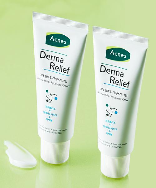 Acnes Deep Moisturizing Derma Relief Recovery Cream 40ml (2-Pack) NONE