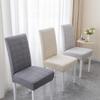 Elastische Abdeckung Für Stuhl Universal Größe Günstige Stuhl Abdeckung Große Elastische Haus Sitz Sitz Wohnzimmer Stühle Abdeckungen Für Haus esszimmer