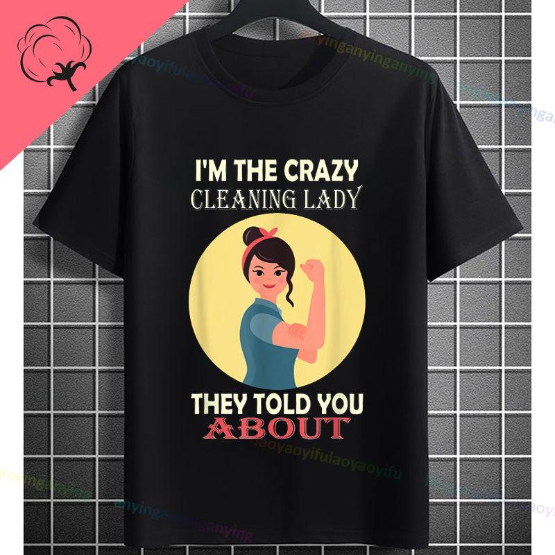 Funny Astronaut Vacuum Cleaner Space Graphic Tshirt Short Sleeve 100 Cotton Round Neck Humor Style Casual Fashion Tshirt
