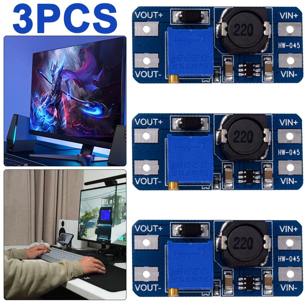 

HW-045 2V-24V Регульований підсилювальний модуль 2A DC Step Up Power Board Converter