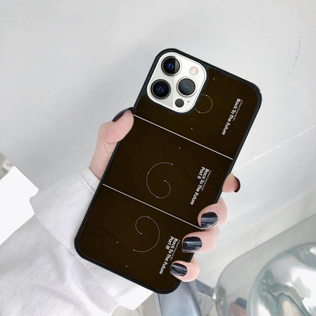 Back To the Future DeLorean Phone Case Cover For iPhone 17 Air 15 16 14 11 12 13 Pro MAX Plus