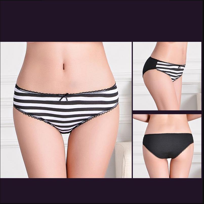 Frauen Unterwäsche Baumwolle Sexy Höschen Slip Solide Nette Spitze Mädchen Dessous Dessous 6 Teile/los