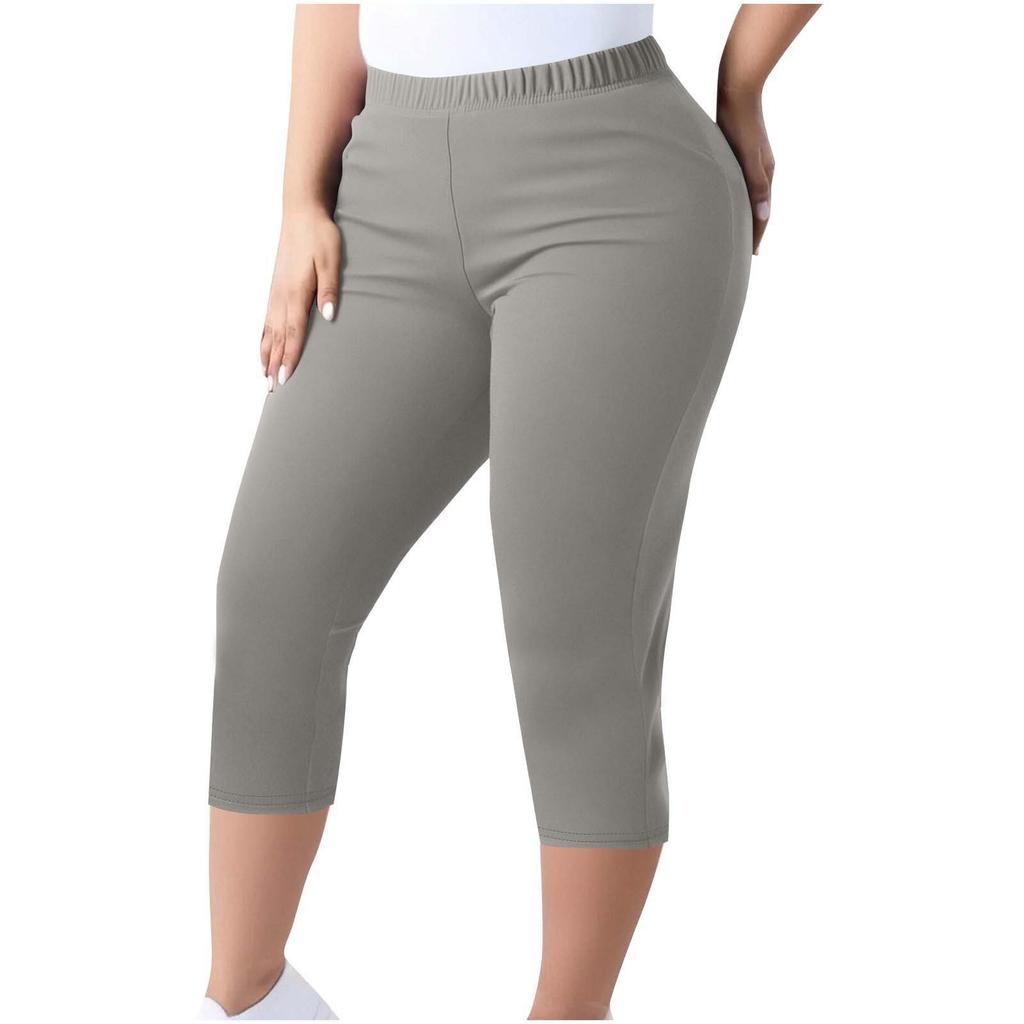 Women's High-waisted Slimming Leggings Plus Size Elastic-waisted Small Legs Pants