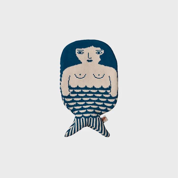 

Грелка-русалка - Синяя