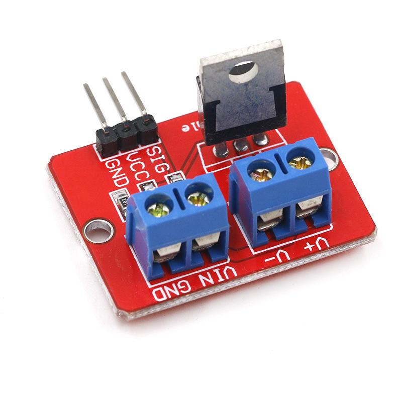 IRF520 Driver Module, MOSFET Field Effect Transistor Board Compatible with MCU ARM Raspberry Pi