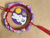 Takara Chirimen Craft Happy Full Moon Rabbit Pukupuku Wreath Kit